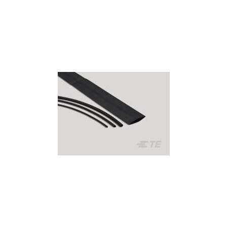 Raychem Heat Shrink Tube, Single Wall, Crosslinked Modified Flexible Polyolefin, 2.6 Id Before Shrink, EJ1479-000